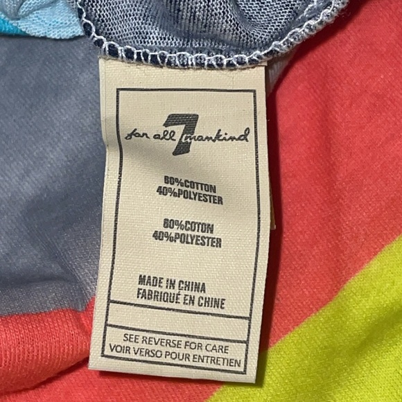 For all mankind 3/6 Months Multicolor Bodysuit. - Picture 7 of 7